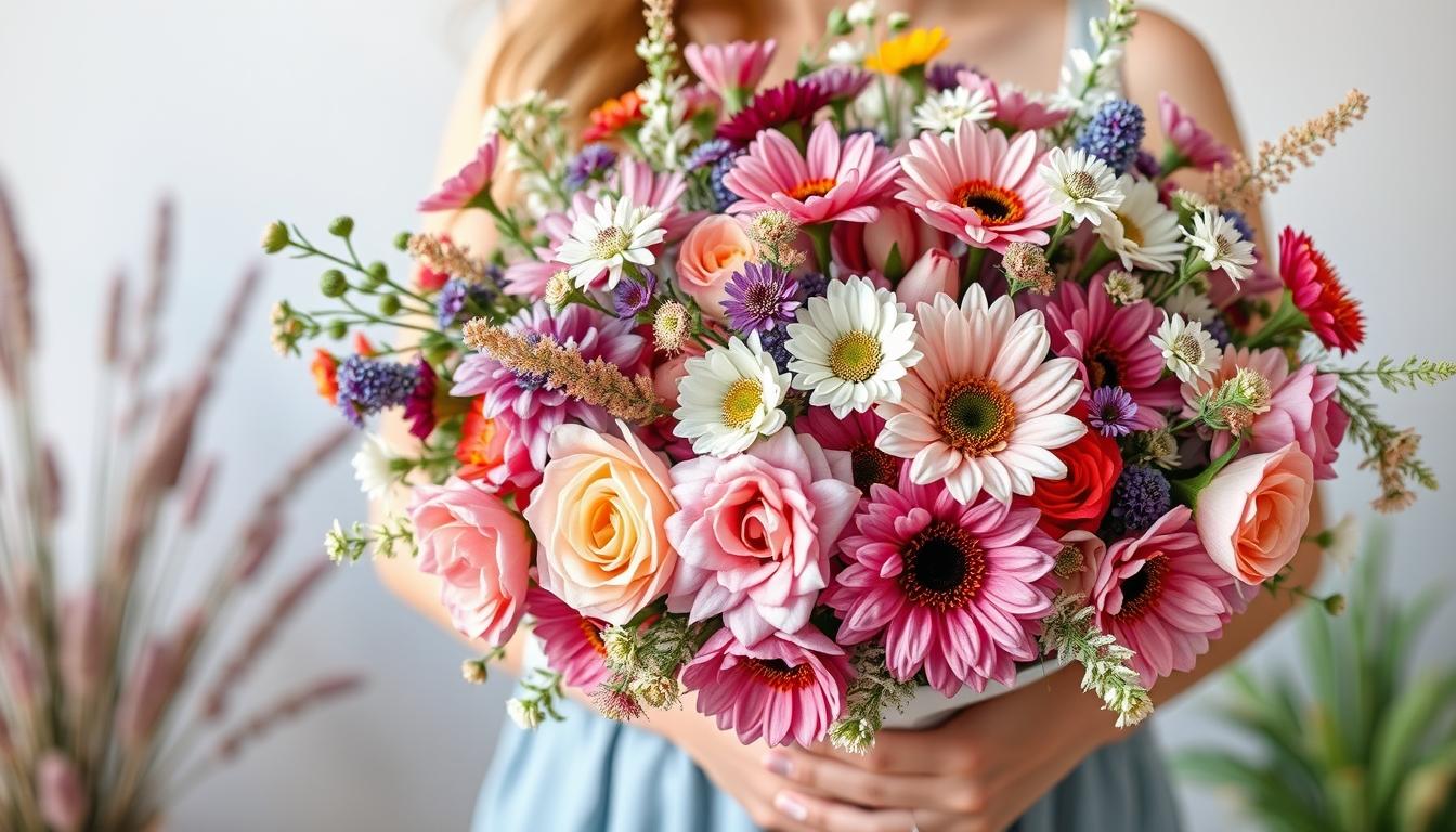 Seasonal flower arrangements